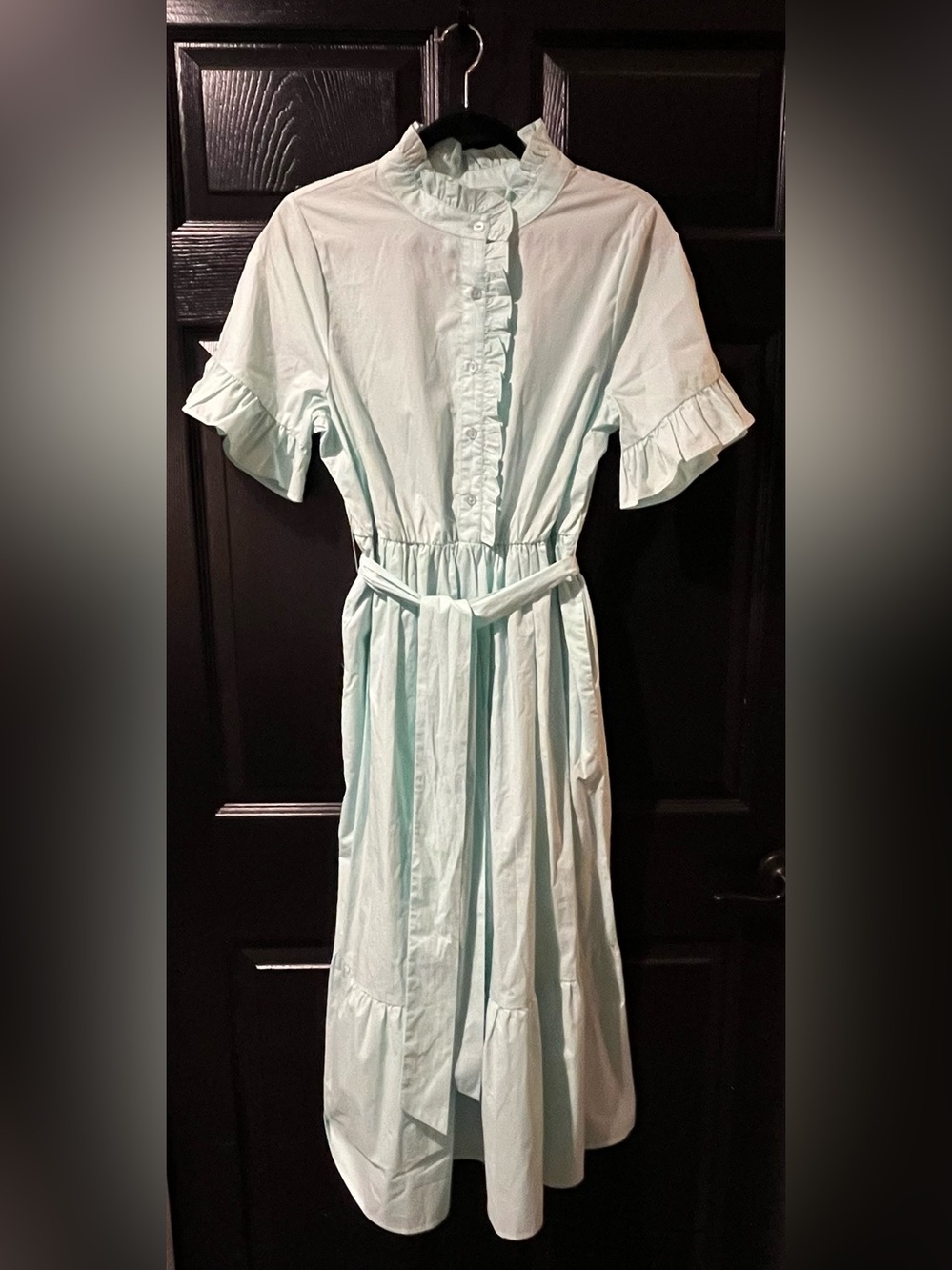 NEW LaRoque Ruffle Accent Anna Dress NWT